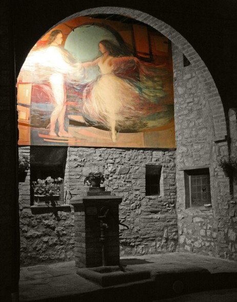 7. Mugnano (PG) - Franco Troiani, La danza, 1983 [foto Aurelio Stoppini - artenellavita.blogspot.it]