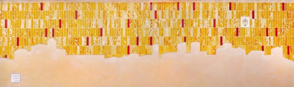 8A. Mugnano (PG) - Noemi Belfiore, Eleonora Biagetti, Sara Sargentini, Legame - Trenta petali rossi, 2013 [foto Aurelio Stoppini, artenellavita.blogspot.it]