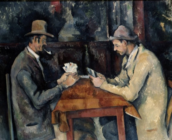 Paul Cézanne, I giocatori di carte, 1890 Top Price opere più costose