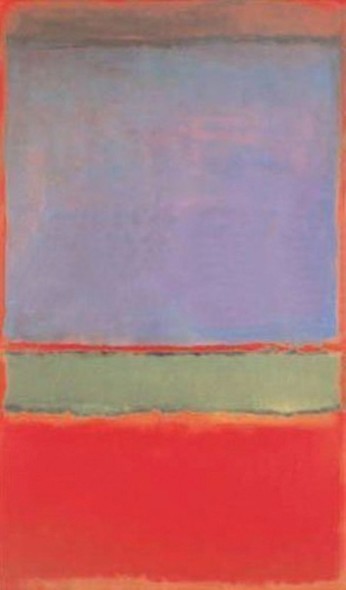 Mark Rothko, No. 6 (Violet, Green and Red), 1951 Top Price Colour Field