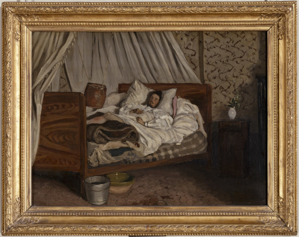 Bazille, Ambulance improvisée