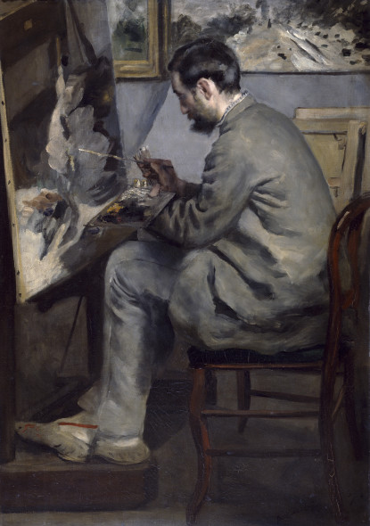 Renoir, Bazille peignant
