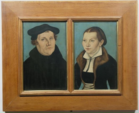 Lukas Cranach il Vecchio, Ritratti di Martin Lutero e Caterina von Bora, Gallerie degli Uffizi Firenze mostre 2017