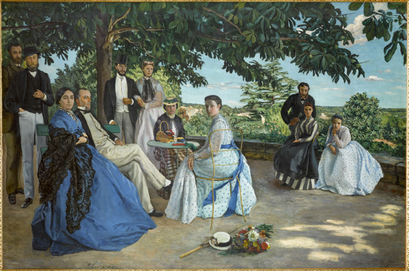Bazille, Riunione di famiglia