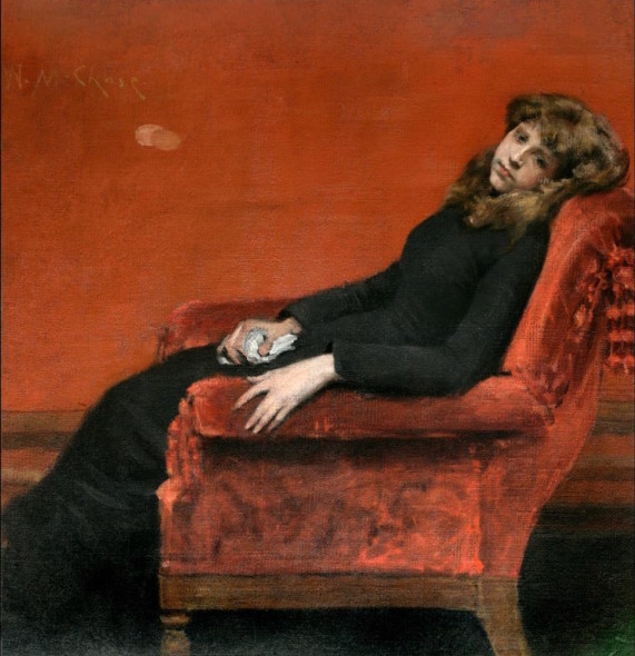 WILLIAM MERRITT CHASE The Young Orphan (1884 c.), © National Academy Museum