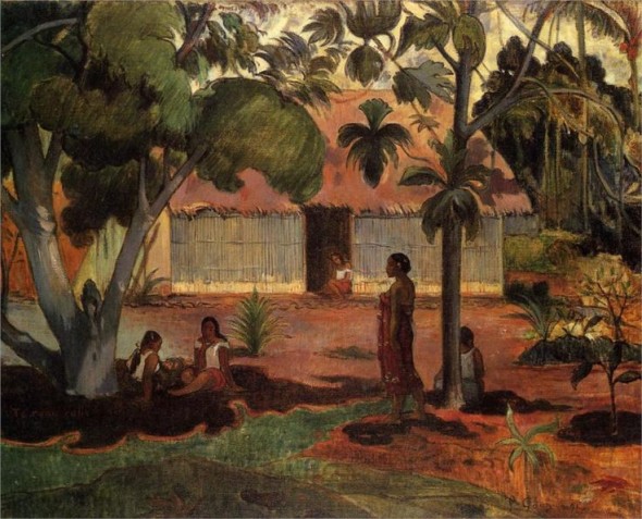 Paul Gauguin Te Raau Rahi Le grand arbre christie's