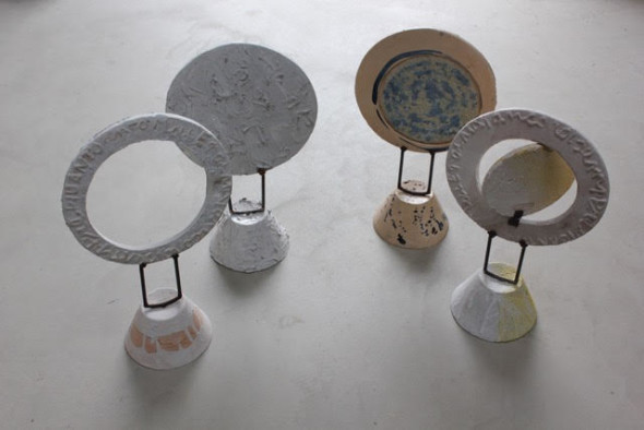 Antò, Medaglioni Galleria Fatto Ad Arte Milano mostra