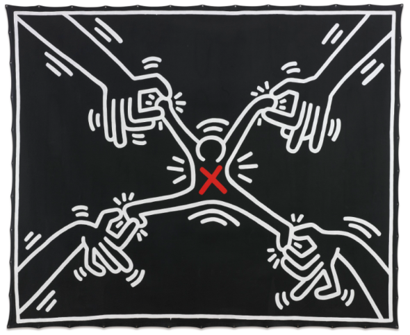 Keith Haring Untitled 1985 top price