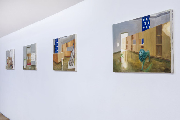 Exhibition Paintings, Immagini allestimento di Ivo Corrà
