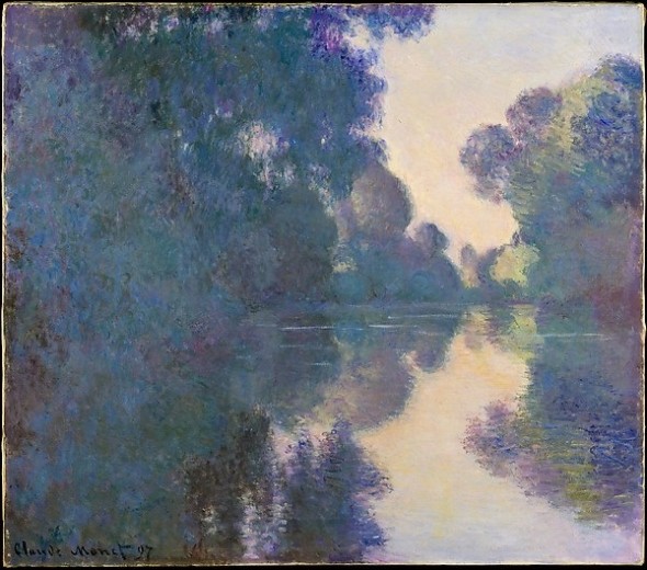 Morning on the Seine near Giverny Claude Monet ,1897
