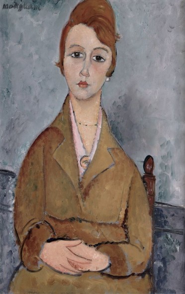Amedeo Modigliani, La giovane Lolotte, 1918 Collezione Privata Genova Palazzo Ducale 