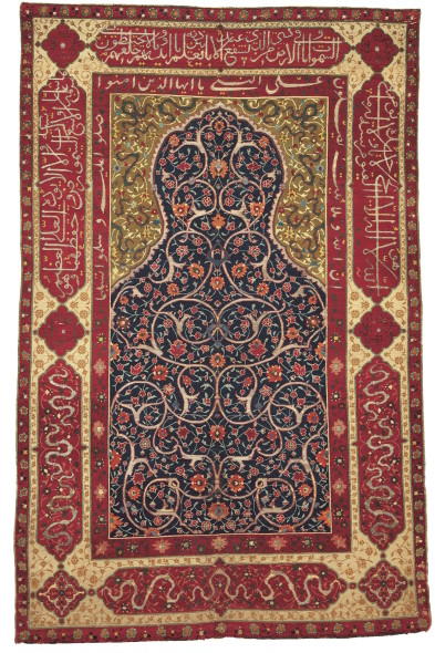 112397 TAPPETO A NICCHIA 'SALTING'  Persia centrale XVI secolo, III quarto cm 162 x 104 