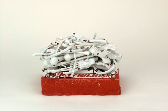 Bertozzi & Casoni, Meravigliosso, 1999, mostra Ascoli Piceno Minimi Avanzi Pinacoteca Civica marzo 2017