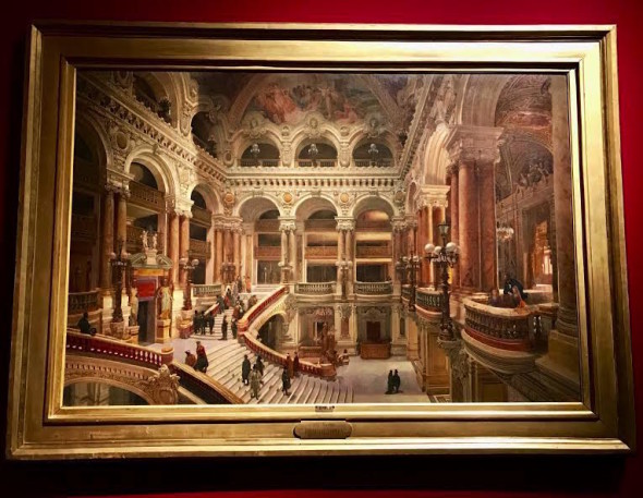 Victor Navlet, La scalinata dell'Opera di Parigi, Mostra Manet Parigi Moderna Palazzo Reale 2017 Milano