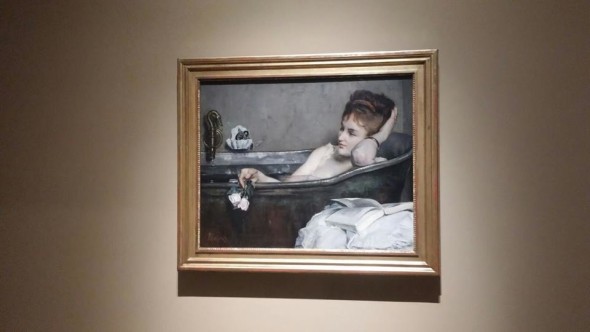Alfred Stevens Il bagno, 1873-1874 Olio su tela, 73,5 x 92,8 cm - Parigi, Musée d’Orsay - © René-Gabriel Ojéda / RMN-Réunion des Musées Nationaux/ distr. Alinari