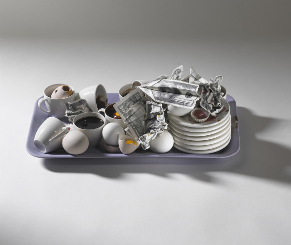 Bertozzi & Casoni, Avanzi, 2000, mostra Ascoli Piceno Pinacoteca civica Minimi avanzi marzo 2017