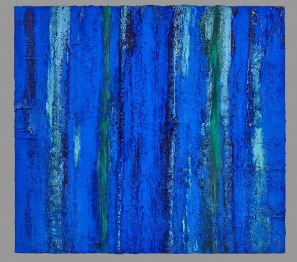 Eden. Blue. 165 x 180. 2015