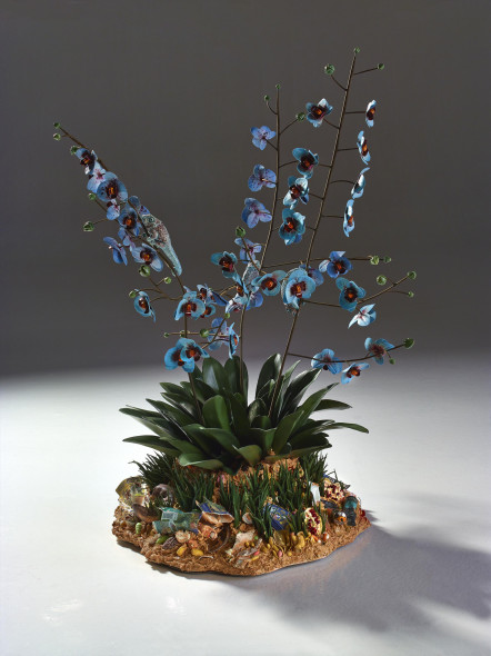 Bertozzi & Casoni, Disgrazia con orchidee blu mostra Ascoli Piceno Minimi avanzi Pinacoteca Civica Marzo 2017