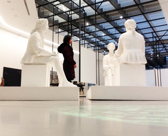 #SELFIEADARTE "La prego, si accomodi" #GiulioPaolini, Tre per tre (ognuno è l'altro o nessuno) 1998 @MAXXI #Roma @CleliaPatella