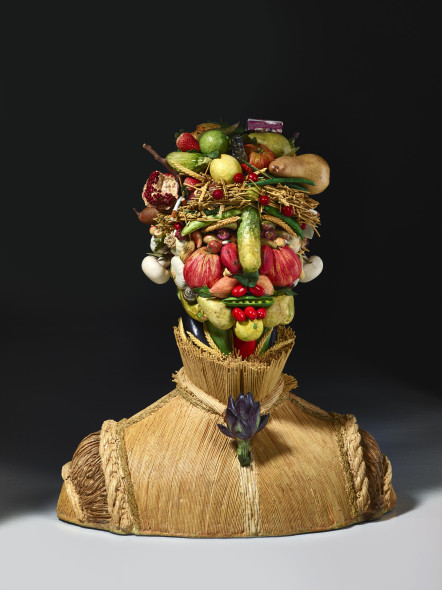 Bertozzi & Casoni, Auguri, 2015, ceramica policroma, mostra Minimi Avanzi Pinacoteca Civica Ascoli Piceno marzo 2017