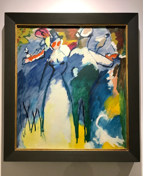 Vasilij Kandinskij, Impressione VI-Domenica, 1910 mostra GAM Torino, l'emozione dei colori nell'arte