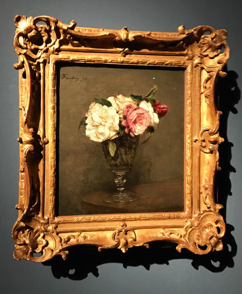 Henri Fantin-Latour, Vaso di fiori, mostra Manet Parigi moderna palazzo reale milano 2017