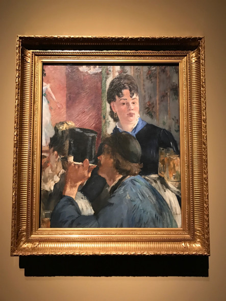 Édouard Manet, La cameriera della birreria, 1878-1879 mostra Palazzo Reale milano 2017