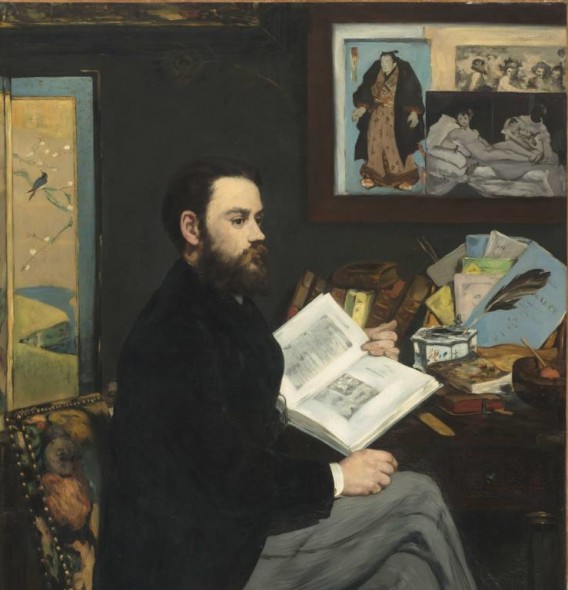 Edouard Manet Ritratto di Émile Zola, 1868 Olio su tela, 146 x 114 cm - Parigi, Musée d’Orsay - © René-Gabriel Ojéda / RMN-Réunion des Musées Nationaux/ distr. Alinari