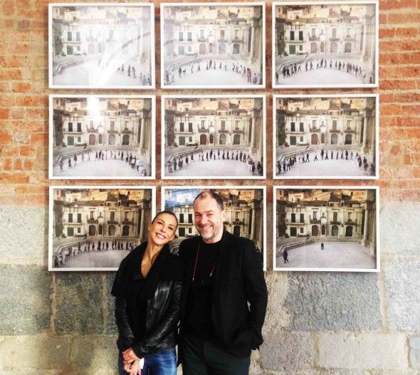 #SELFIEADARTE "In Paci con me stessa" The Encounter #AdrianPaci @TheGuardians #ChiostridiSant'Eustorgio #Milano @CleliaPatella