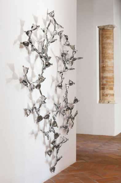 Loris Cecchini, Alpha 1, 2015 mostra mendrisio metamorfosi scultura contemporanea