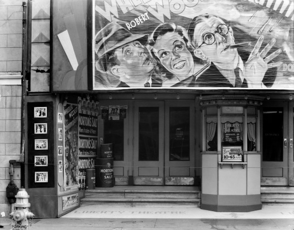 Walker Evans - Movie Theater on   Saint Charles Street, 1935