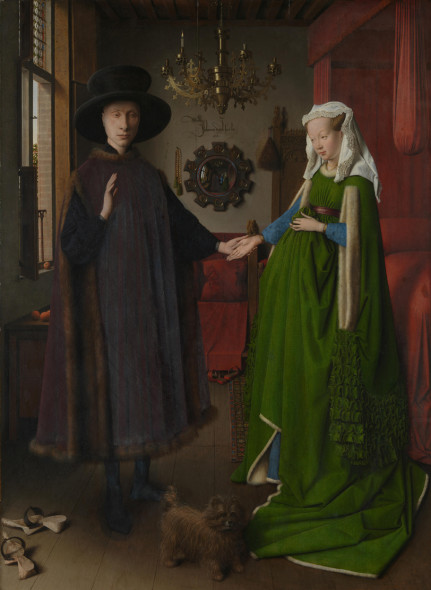 Van Eyck, Ritratto dei coniugi Arnolfini, 1434 