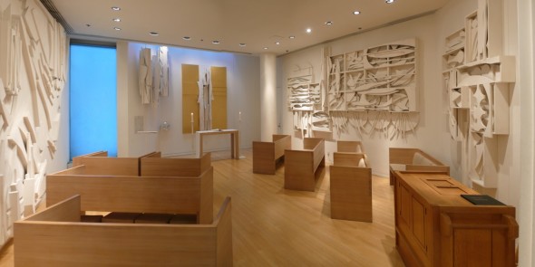 Image of Louise Nevelson Chapel of the Good Shepherd. Courtesy of Saint Peters Church