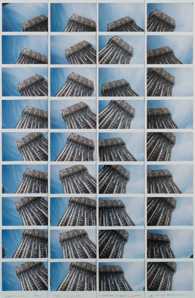Maurizio Galimberti (1956), For My Expo... Velasca Three, 2014, composizione di 36 polaroid, 63 x 42 cm, base d’asta € 1.300 – 1.800