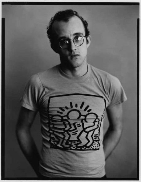 Keith Haring by Timothy Greenfield Sanders, 1985