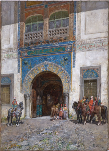 Alberto Pasini - In attesa del  Sultano 1890-95