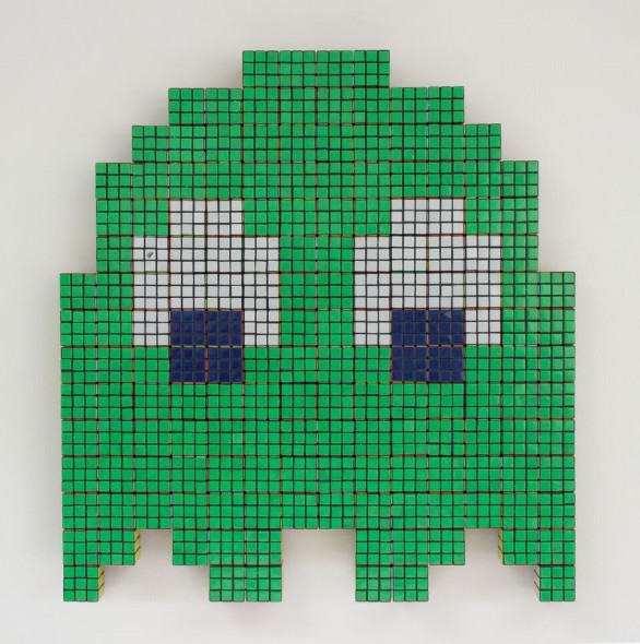​Invader_The green ghost, 2008