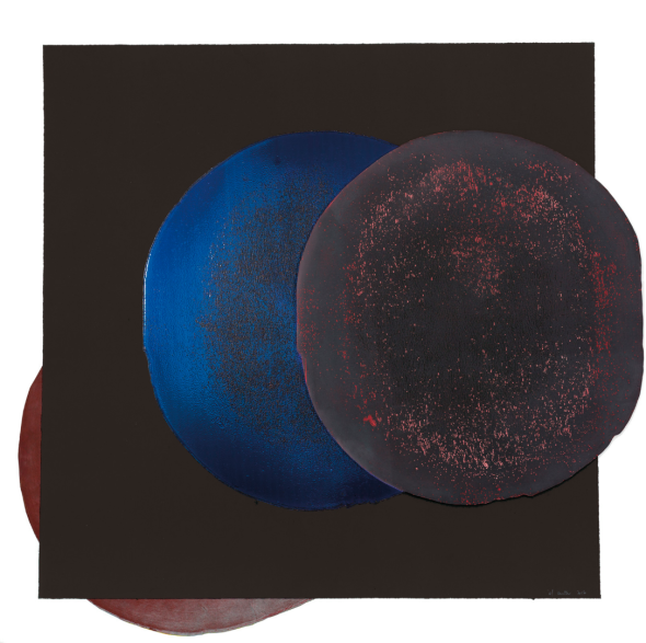 El Anatsui Untitled (Blue Metallic Eclipse) 2016