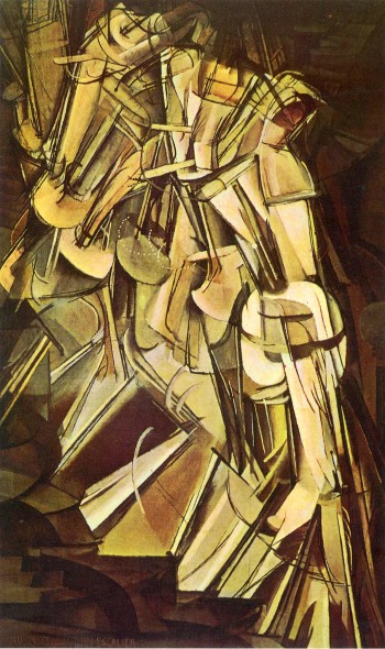 Marcel Duchamp, Nude Descending a Staircase, No.2, 1912 