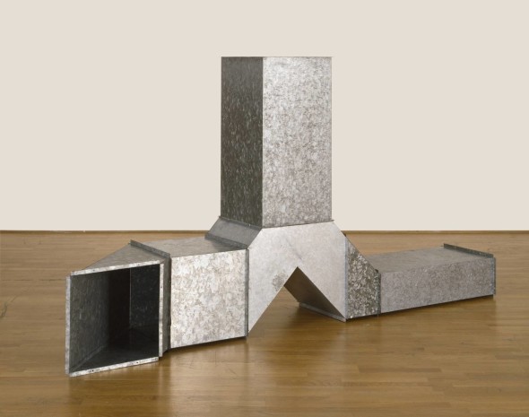 Square Tubes [Series D] 1967 Charlotte Posenenske 1930-1985 Purchased with funds provided by the Knapping Fund 2009 http://www.tate.org.uk/art/work/T12774