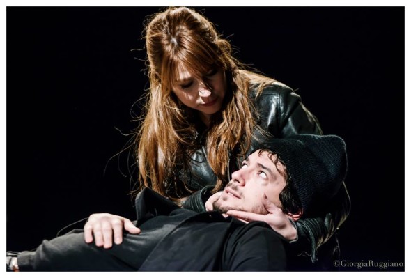 Marco Feroci e Alice Ferranti in Fumo, Festival Milano Off 2017, Ph. Giorgia Ruggiano, Spazio Lambrate