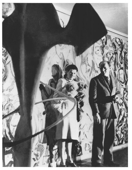 Peggy Guggenheim and Jackson Pollock