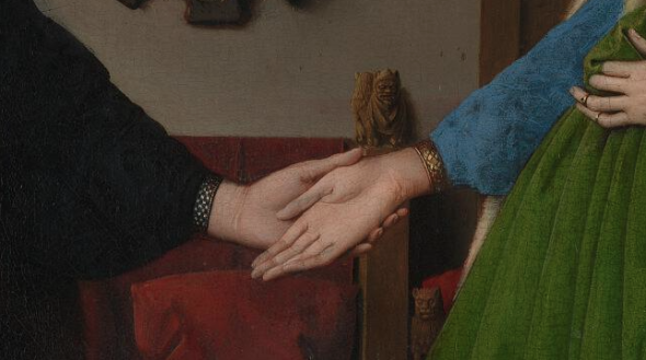 Jan van Eyck, I Coniugi Arnolfini, 1434
