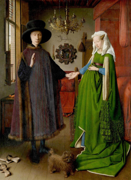 Jan van Eyck, I Coniugi Arnolfini, 1434 skira libri 