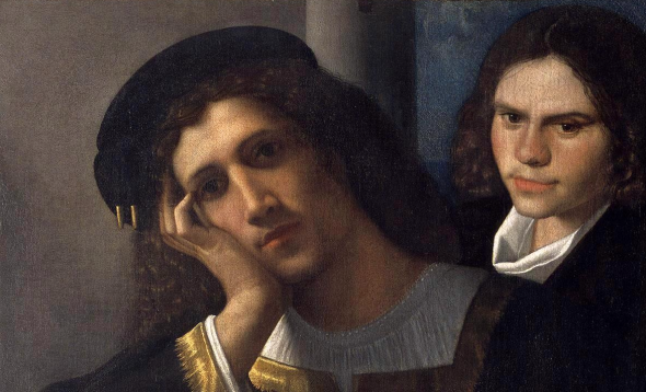 Giorgione. Due amici