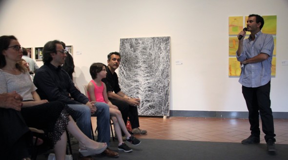 Luca Zuccala premia i vincitori)