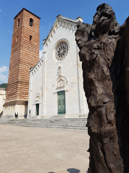 La Folla di Sorensen a Pietrasanta (Foto Luca Zuccala)