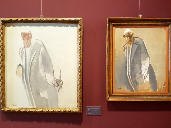 Doppio ritratto di Morandi di Carlo Mattioli