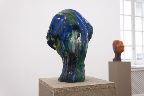 Alis/Filliol, Alieno, 2012 plastilina, truciolare / 143x22x22 cm