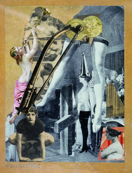 Hannah Höch, Gotha, Germany – 1978, Berlin Dada-Ernst, 1920-21 Collage on paper, 18.6 x 16.6 The Vera and Arturo Schwarz Collection of Dada and Surrealist Art B99.1686